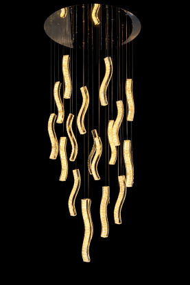 Wave Cascade Chandelier