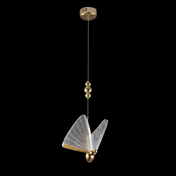 Butterfly LED Pendant Light – Gold Decorative Statement Lighting