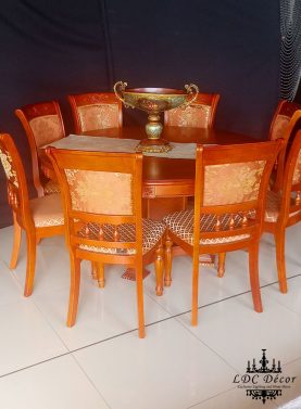 Round mahogany Dining Set