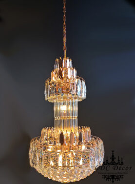 Classic Tiered Crystal Chandelier